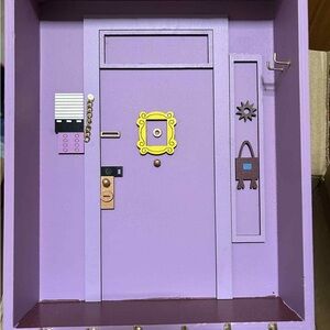 Purple Door Wall Decor